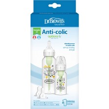 Nessi World Options Pp Dar Ağız 2'li Biberon Seti 120 & 250 ml