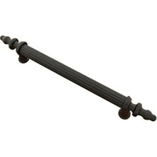 CATEKSSS Kumru Ovacık Kulp Mat Siyah 96 mm ( 2 Adet ) Beyaz