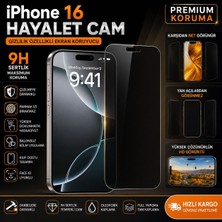 YLDZ iphone 16 Nano Hayalet Koruyucu Cam