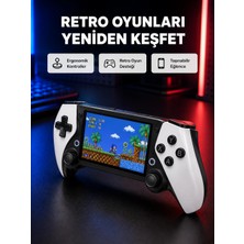 Urfakent Taşınabilir Retro Oyun Konsolu – 4.3 Inç Ekran, 64 GB Hafıza ve Klasik Oyun Arşivi