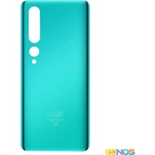 Genos Xiaomi Mi 10 Uyumlu Batarya Kapağı (Yeşil) (SN808227)