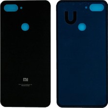 Genos Xiaomi Mi 8 Lite Uyumlu Arka Kapak Siyah