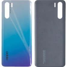 Genos Oppo A91 Uyumlu Arka Kapak Beyaz