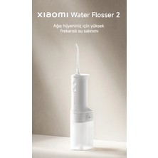 Xiaomi Water Flosser 2 Şarjlı Ağız Duşu – 2 Başlıklı, Basınç Dengeleme, Yüksek Frekans ve Uzun Pil Ömrü