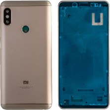Genos Xiaomi Redmi Note 5 Pro Uyumlu Kasa Gold Altın