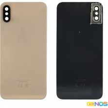 Genos iPhone Xs Uyumlu Batarya Kapağı (Gold) (SN807926)