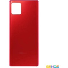 Genos Samsung Galaxy Note 10 Lite Uyumlu Batarya Kapağı (Kırmızı) (SN808394)