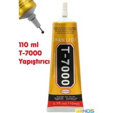 Genos T7000 Dokunmatik Ekran Çerçeve Yapıştırıcı 110ML Siyah