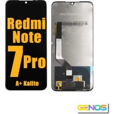 Genos Realme C25Y Uyumlu LCD Ekran Dokunmatik Siyah Çıtasız A Plus Kalite