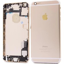 Genos Apple Iphone 6s Plus Uyumlu Kasa Dolu Gold Altın
