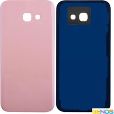Genos Samsung Galaxy A720 A7 2017 Uyumlu Batarya Kapağı (Pembe) (SN808040)