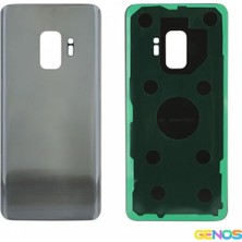 Genos Samsung Galaxy G960 S9 Uyumlu Batarya Kapağı (Gri) (SN808031)