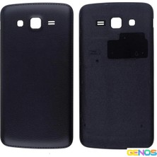 Genos Samsung Galaxy G7100 Grand 2 Uyumlu Batarya Kapağı (Siyah) (SN807737)