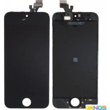 Genos iPhone 5 Uyumlu Aa Kalite Lcd+Dokunmatik+Çıtalı (Siyah) (SN808542)