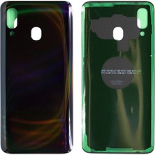 Genos Samsung A405 A40 Uyumlu Arka Kapak Siyah