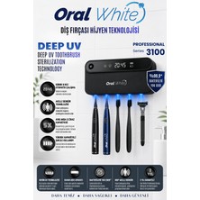 Oral White Oral Wihte Professional Series 3100 Gerçek Uv-C Diş Fırçası Sterilizasyon Cihazı - Akıllı Sensörlü