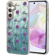 Newface Samsung Galaxy A35 5g Kılıf Blade Aynalı Desenli Kapak - Desen 9