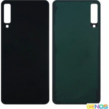 Genos Samsung Galaxy A7 2018 SM-A750F Uyumlu Batarya Kapağı (Siyah) (SN808182)