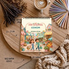 Liamir Studio Boyama Kitabı / Mini Alışveriş Günüm Boyama / Çocuk ve Yetişlinler Için / 21X21 cm / 20 Sayfa