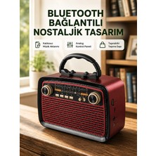 Urfakent Bluetooth Bağlantılı Taşınabilir Hoparlör – Fm/am Radyo Özellikli, Şarj Edilebilir Batarya, 1 kg
