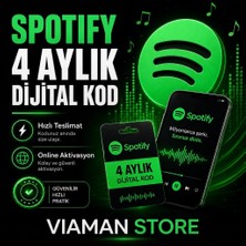 Spotify Premium 4 Aylık Dijital Kod - Kendi Hesabınıza