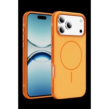 MiraLive Joko Apple Iphone 17 Pro Neksa Magsafe Kapak - Turuncu