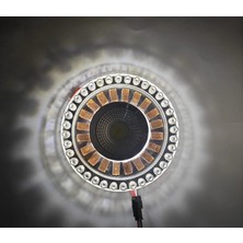 Beruflic 1 Adet Sunled 8005 Cam Spot Kasası 5W Beyaz Işık LED Çerçeveli Günışığı
