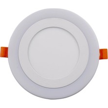 Marsilyan 1 Adet Noas YL11 0600 Sıva Altı 6+3W 3 Fonksiyonlu Yuvarlak LED Spot 6500K Beyaz+Mavi