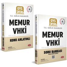 Data Yayınları 2026 Gys Sağlık Bakanlığı Memur Vhki Görevde Yükselme Sınavı Konu Anlatımlı Soru Bankası Seti