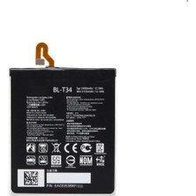 Genos Lg V30 ile Uyumlu A+ Kalite Pil Batarya BLT34