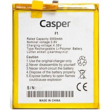 Genos Casper Via F1 A Kalite Batarya 3000 Mah GNS2684019