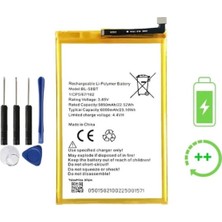 Genos Tecno Pouvoir 4 Po ile Uyumlu A+ Kalite Pil Batarya BL-58BT