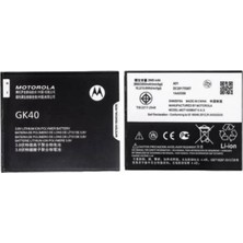 Genos Motorola Moto G4 Play A Kalite Batarya GK40 Kodlu Batarya 2685 Mah SKU35982