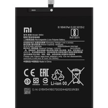 Genos Redmi 10X-4G A Kalite Batarya BN54 - 5020 Mah SKU139921