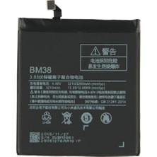 Genos BM38 3210MAH Xiaomi Mi 4s Uyumlu Batarya (SK521182)