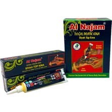 12'li Al Najam Siyah Kına Tüpü 30GR - Hediyelik Kına Seti
