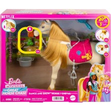 NW NessiWorld HXJ42 Barbie ve Dansçı Atı - Barbie Mysteries: The Great Horse Chase
