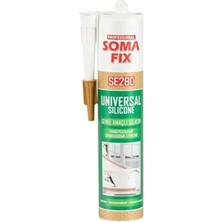 CATEKSSS Soma Fıx SE280 Şeffaf Silikon 280 gr Bej