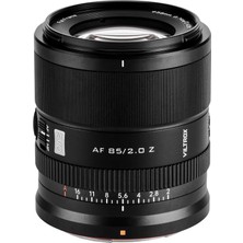 Viltrox AF 85MM F2.0 Full Frame Lens Nikon Z Uyumlu Hızlı Portre Çekimleri İçin İdeal