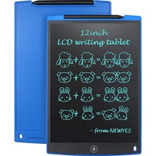Motto Ticaret 12 Inc Writing LCD Grafik Dijital Kalemli Çizim Tableti Yazı Tahta Not Yazma Eğitim Tableti