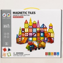 Motto Ticaret SH40762 85 Parça Magnet Stan. Seri Renkli Blok