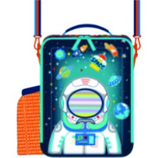 Dream Vest Astronot Matara Gözlü Çapraz Çanta Çok Renkli (U)