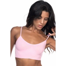 Hace Bazaar Marsilyan™ Pembe Mı  4003 Soft Ip Askı Büstiyer