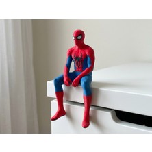Renibo Marvel Classic Spider-Man Oturan Masaüstü Figürü-Film-Süper Kahraman-Karakter