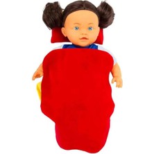 Sunman Bebelou Uykudan Önce Masal Anlatan Dolgu Bebek Pamuk Prenses ve Yedi Cüceler 40 cm