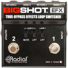 Hepta Collection Tonebone Bigshot Efx Gitar Efekti Değiştirici - Siyah