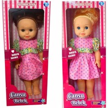 Şimşek Oyuncak Konuşan Cansu Bebek 44 cm Sesli Et Bebek 3+ Yaş