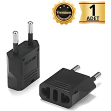 CATEKSSS M22 Priz Dönüştürücü/1 Adet/a-Kalite Fiş Çevirici Adaptör-Şarj Aleti Fiş Dönüştürücü