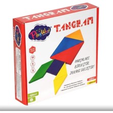 Play Toys Geometrik Şekiller Ahşap Eğitici Oyuncak Montessori 3+ Yaş