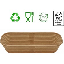 Dinç Kitchen Oval Bio Ekmek Hamur Mayalama Sepeti 30x13,5x8,5 cm Bio Oval 30X13,5X8,5